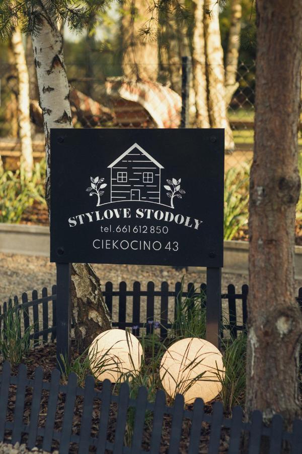 Stylove Stodoly - Domy Ukryte W Brzozach Ciekocino Bagian luar foto